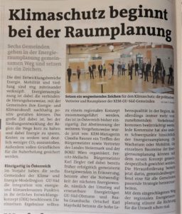 Gemeindeübergreifende Energieraumplanung