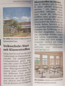 Volksschule Gössendorf