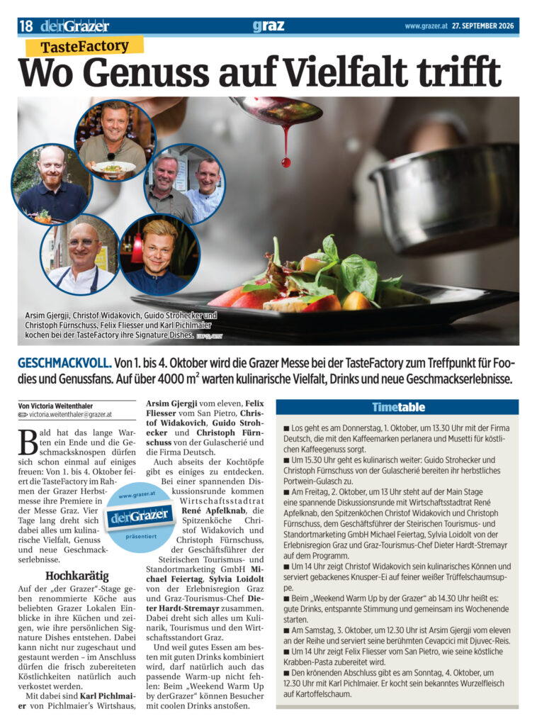 Veranstaltungen Herbstübersicht Gössendorf, Fernitz-Mellach, Hausmannstätten, Vasoldsberg, Raaba-Grambach & Hart bei Graz sowie Umgebung