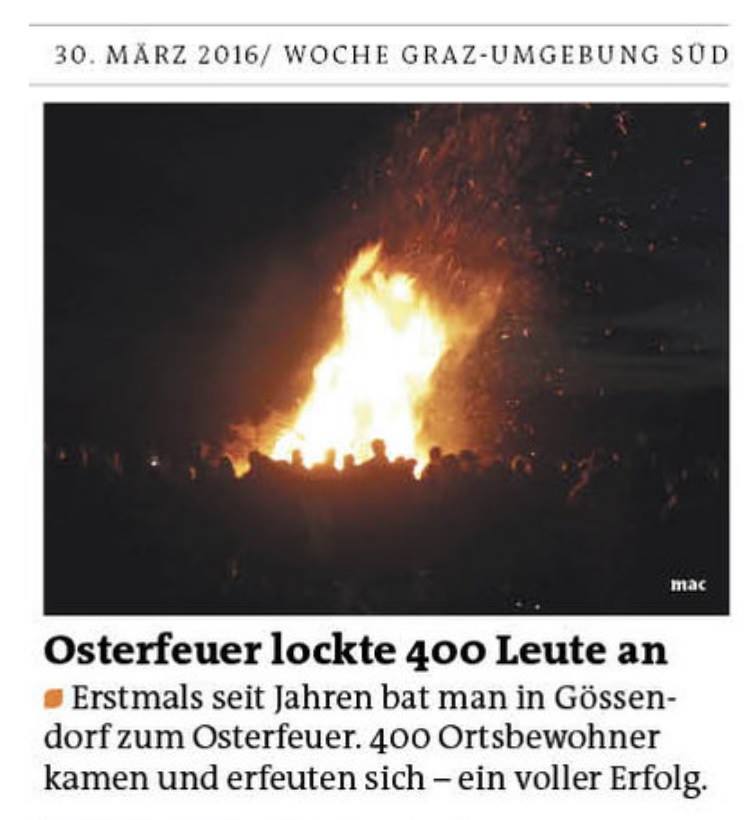 Osterfeuer 2026 in Graz-Umgebung – Von Brauchtum bis Party