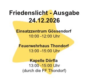 Friedenslicht - Ausgabe 2026