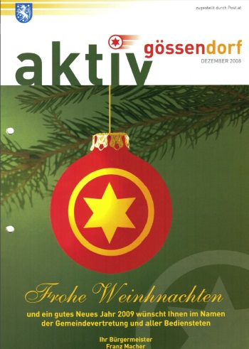 Gemeindezeitung 2008 · Dezember