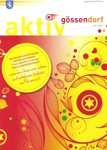 Gemeindezeitung 2012 · Juli