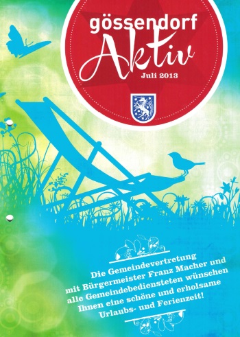 Gemeindezeitung 2013 · Juli
