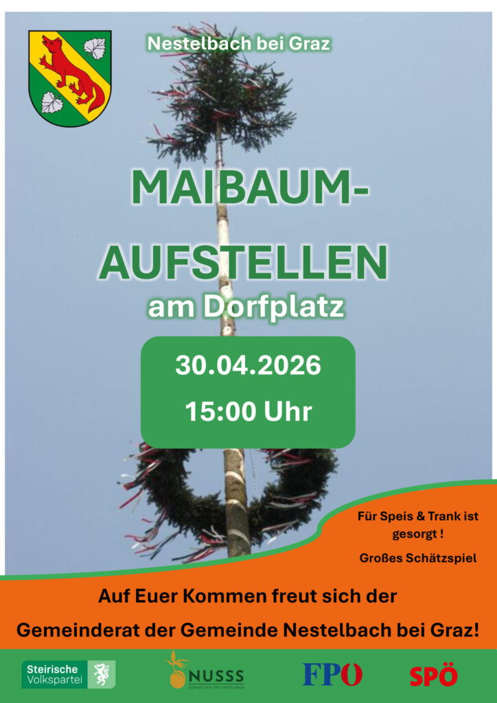 Maibaumaufstellen, Motorradweihe, Wandertage & Florianifeste – Start in den Mai in GU-Süd
