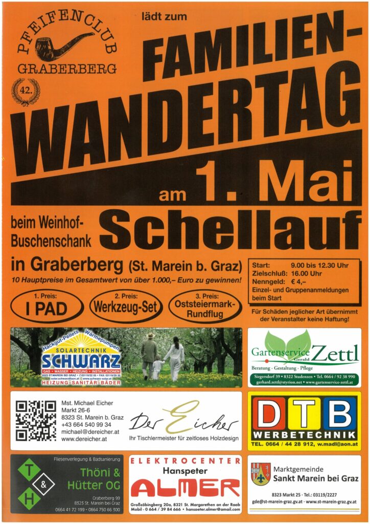 Maibaumaufstellen, Motorradweihe, Wandertage & Florianifeste – Start in den Mai in GU-Süd