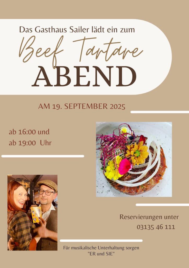 19. bis 21. September – Herbstliche Veranstaltungshighlights in Gössendorf und Umgebung