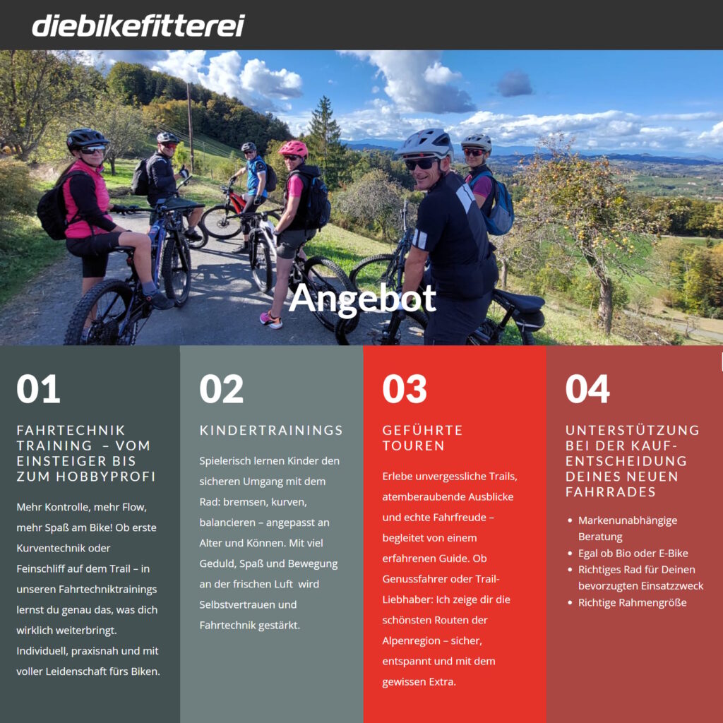 diebikefitterei in Gössendorf – Bikefitting und vieles mehr rund ums Rad