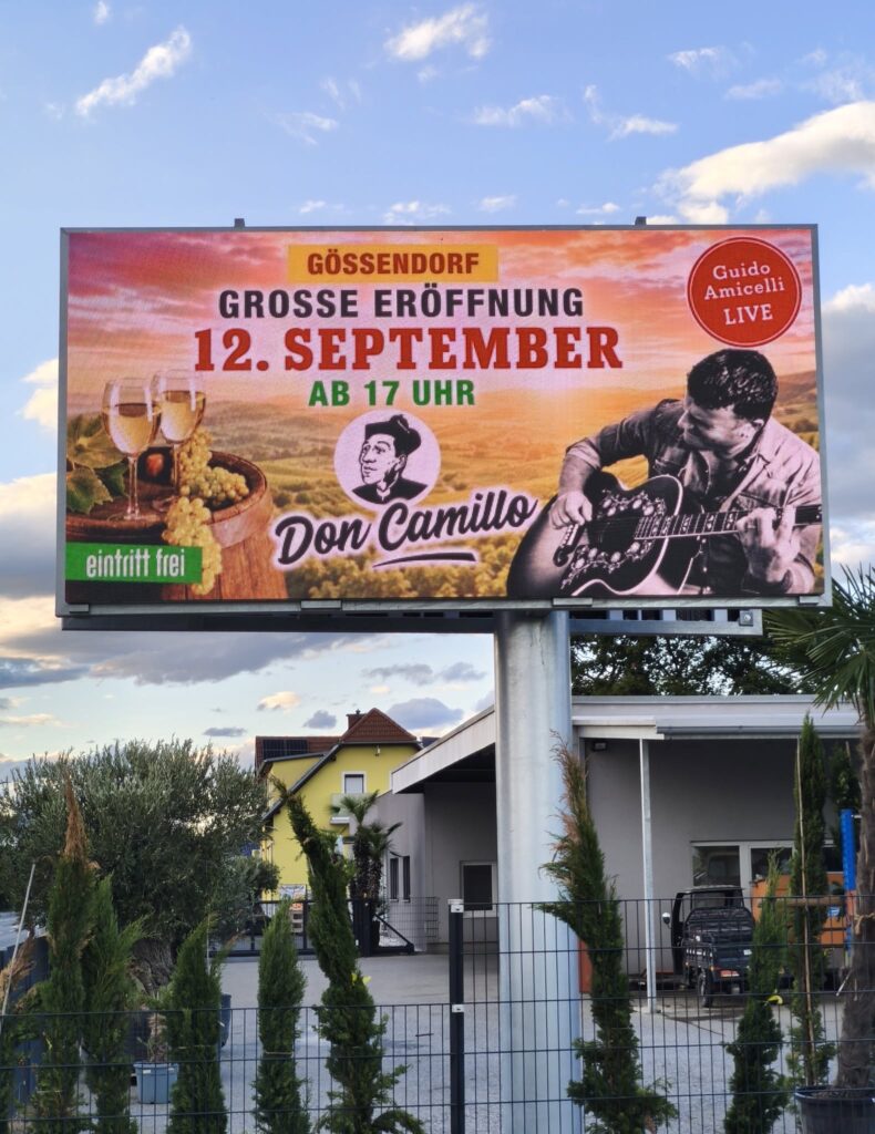 Vorschau: Speisekarte Don Camillo Gössendorf – Da steckt Italien drin!