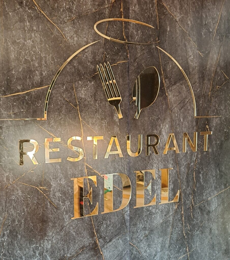 Ein erster Blick in das neue Restaurant Edel in Thondorf/Gössendorf