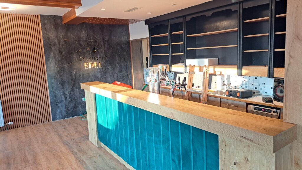 Ein erster Blick in das neue Restaurant Edel in Thondorf/Gössendorf