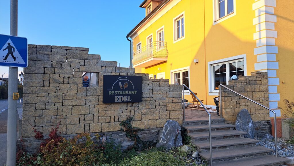 Ein erster Blick in das neue Restaurant Edel in Thondorf/Gössendorf
