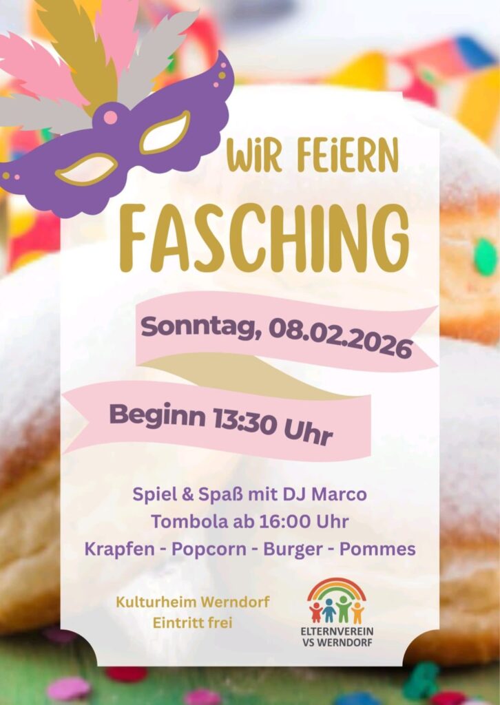 Alles Fasching – Terminübersicht 2026 Graz-Umgebung Süd