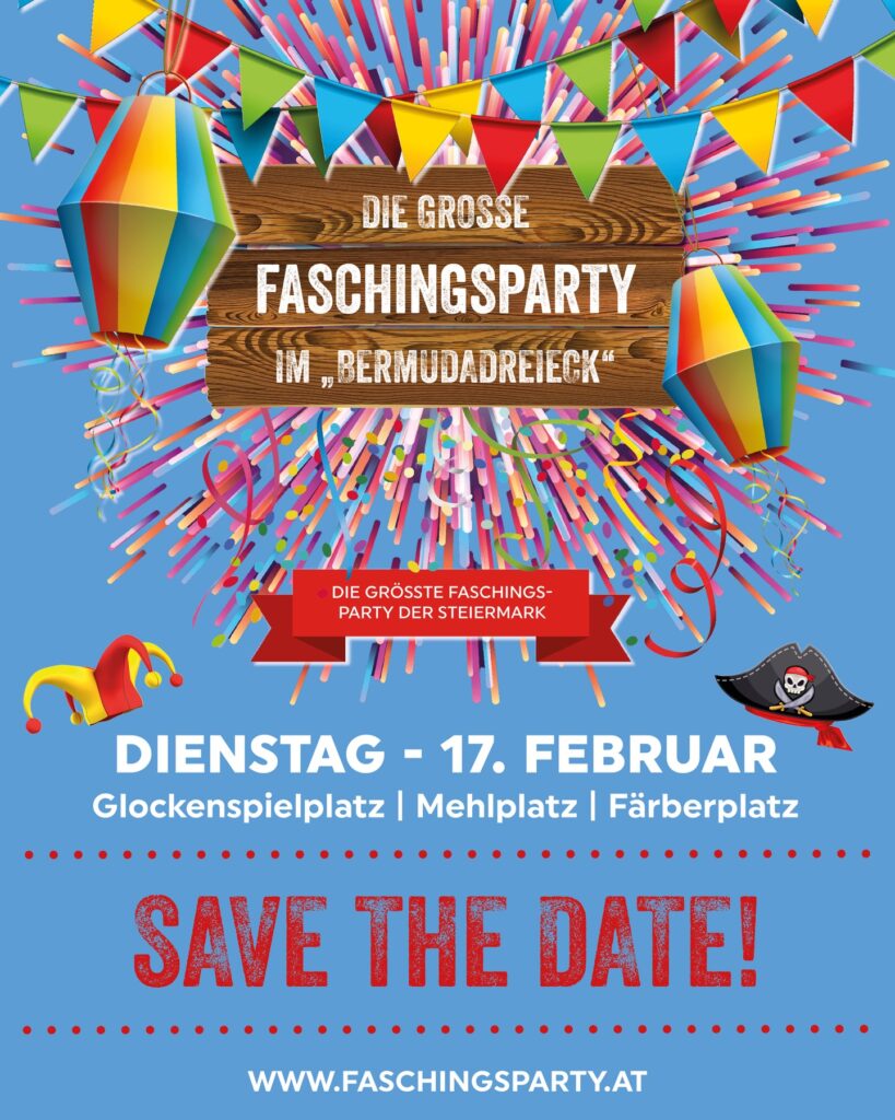 Alles Fasching – Terminübersicht 2026 Graz-Umgebung Süd