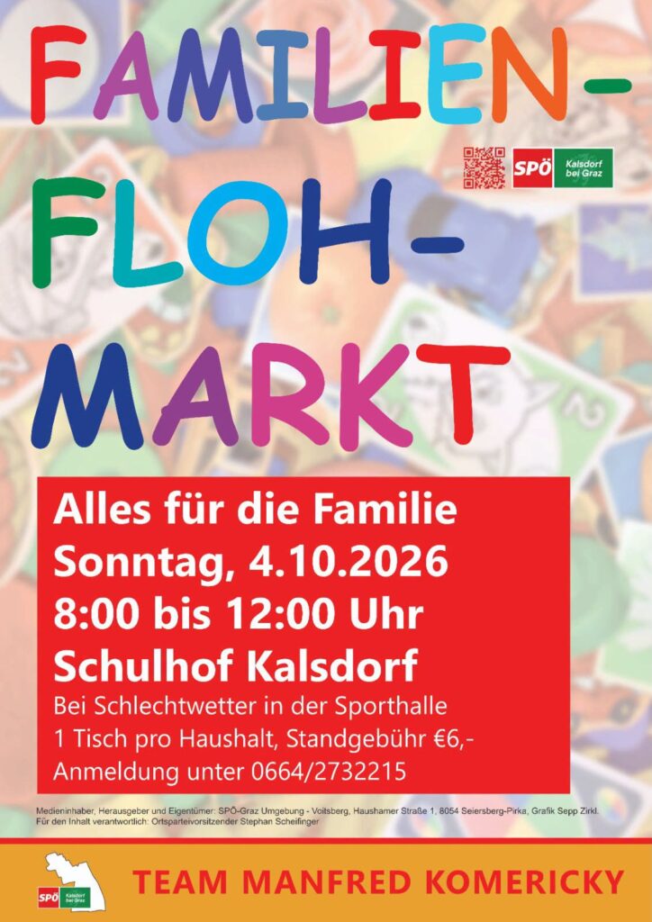 Veranstaltungen Herbstübersicht Gössendorf, Fernitz-Mellach, Hausmannstätten, Vasoldsberg, Raaba-Grambach & Hart bei Graz sowie Umgebung