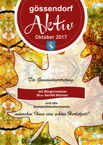 Gemeindezeitung 2017 · Oktober