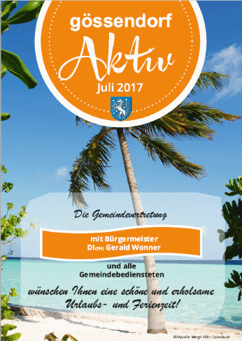 Gemeindezeitung 2017 · Juli