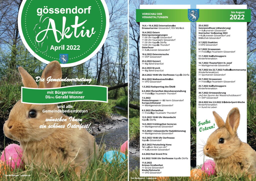 Gemeindezeitung 2022 · April