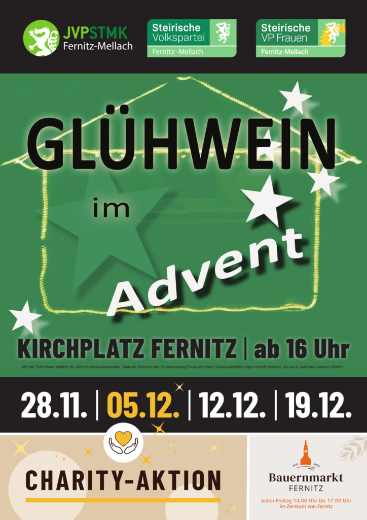Erstes Adventwochenende: Christkindlmärkte, Konzerte, Eislaufstarts und mehr in Gössendorf, Fernitz-Mellach, Raaba, Kalsdorf und Umgebung