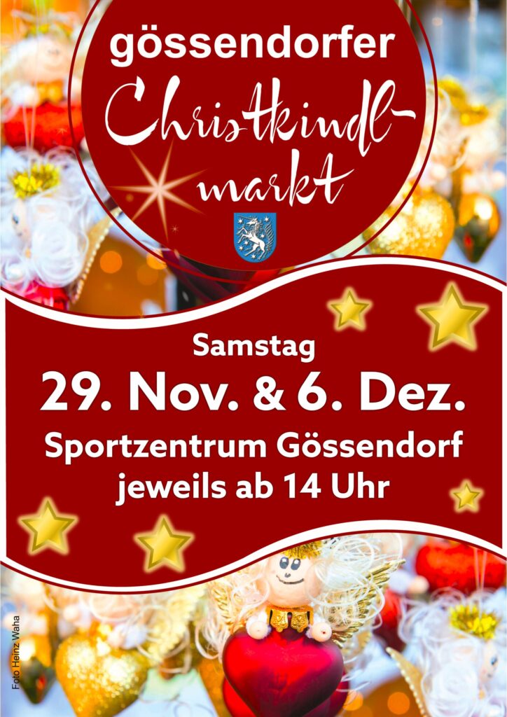 Erstes Adventwochenende: Christkindlmärkte, Konzerte, Eislaufstarts und mehr in Gössendorf, Fernitz-Mellach, Raaba, Kalsdorf und Umgebung