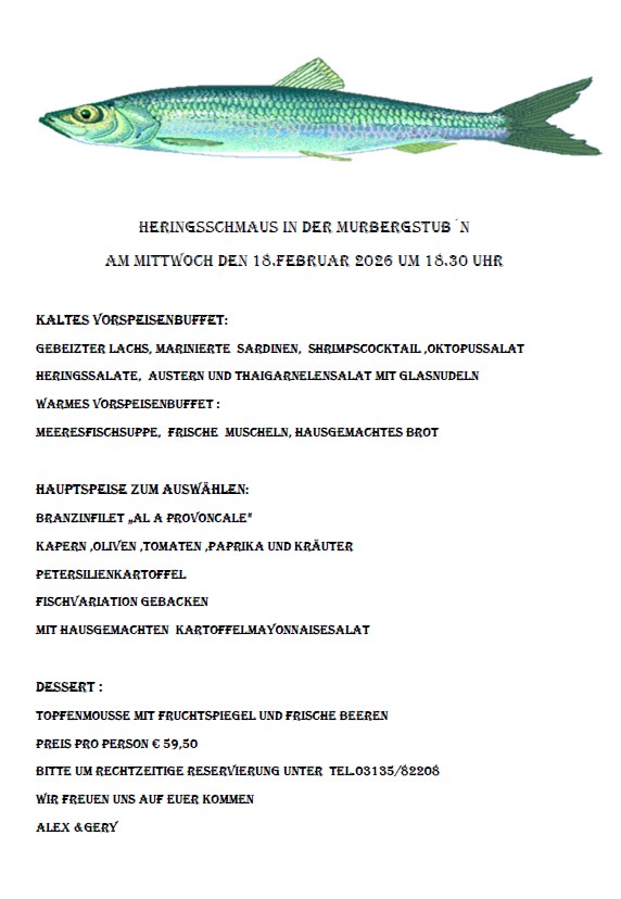 Valentinstag & Heringsschmaus 2026 – Romantische Dinner und mehr in der Region GU-Süd