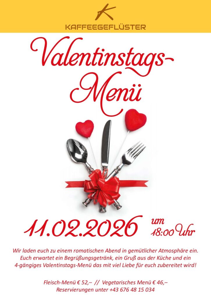 Valentinstag & Heringsschmaus 2026 – Romantische Dinner und mehr in der Region GU-Süd