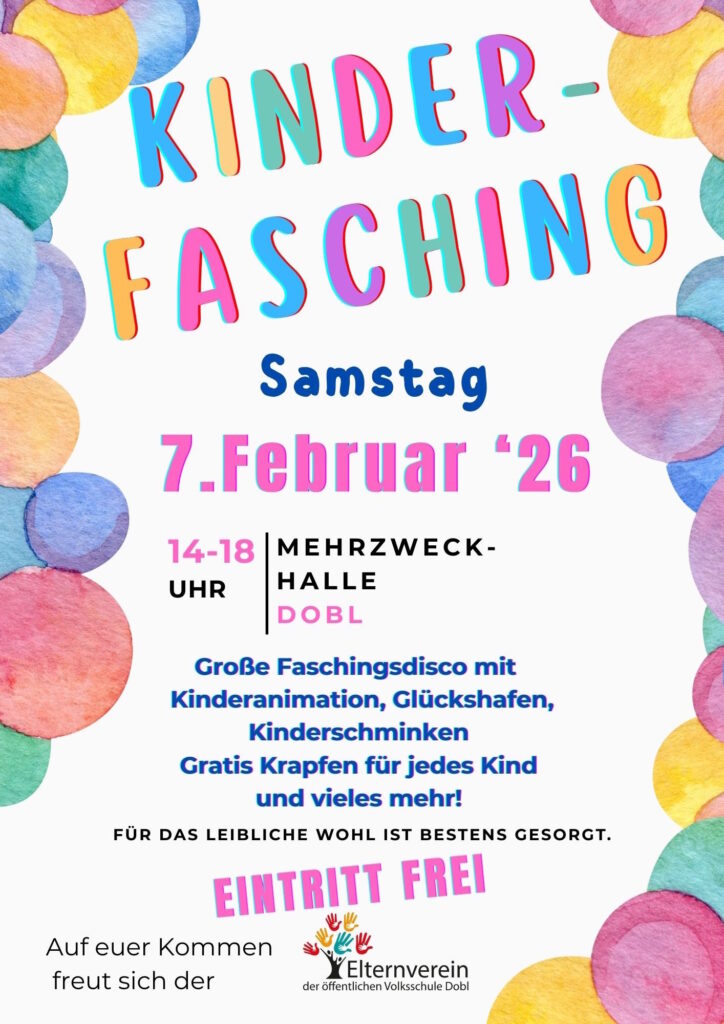Alles Fasching – Terminübersicht 2026 Graz-Umgebung Süd
