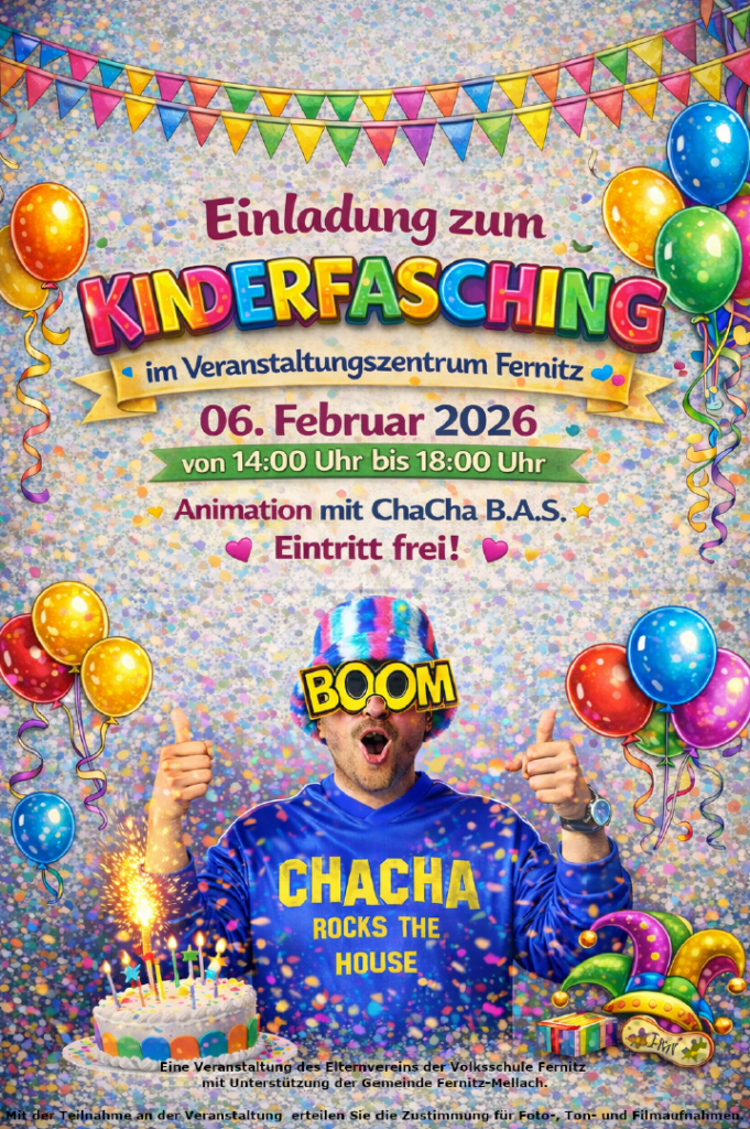 Alles Fasching – Terminübersicht 2026 Graz-Umgebung Süd