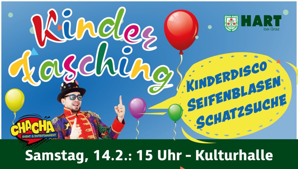 Alles Fasching – Terminübersicht 2026 Graz-Umgebung Süd