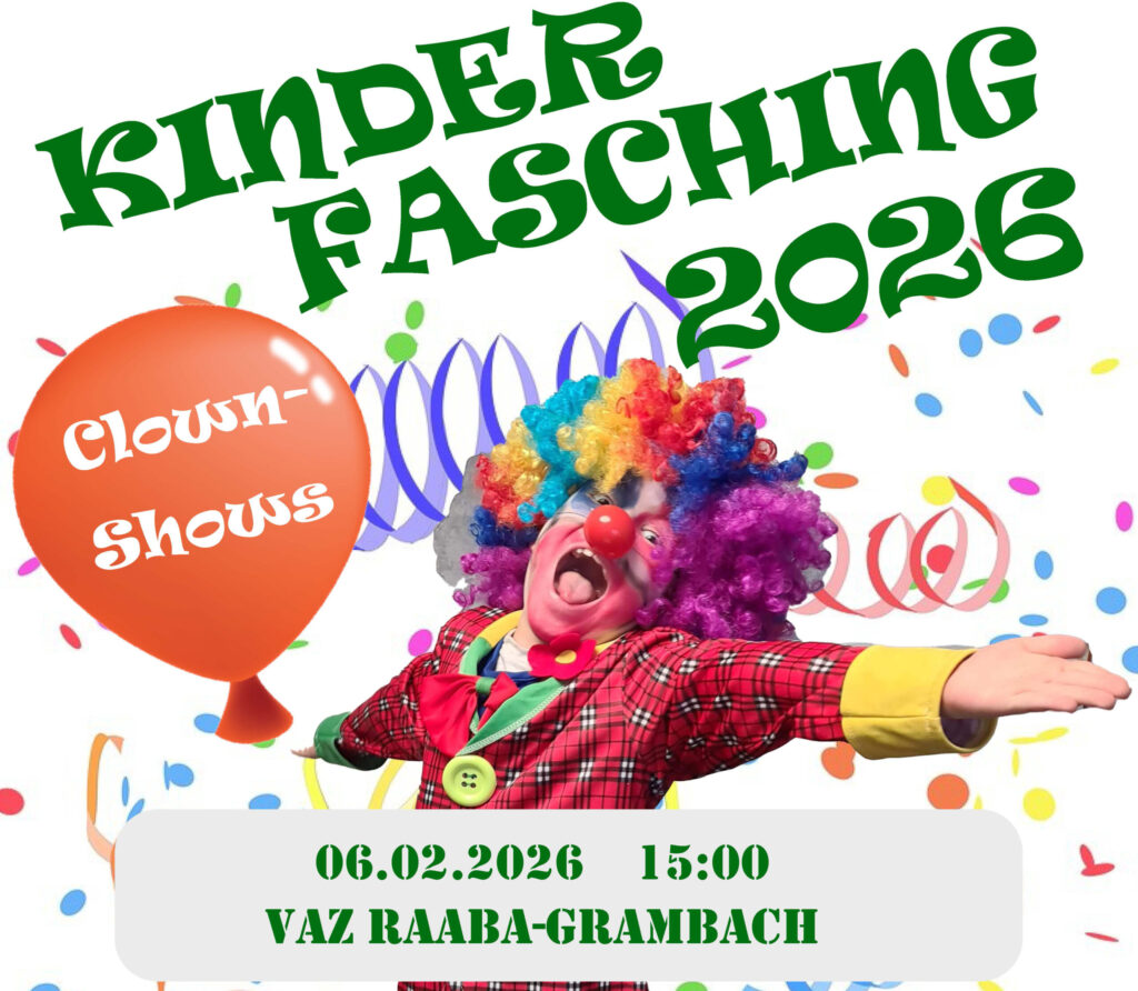 Alles Fasching – Terminübersicht 2026 Graz-Umgebung Süd
