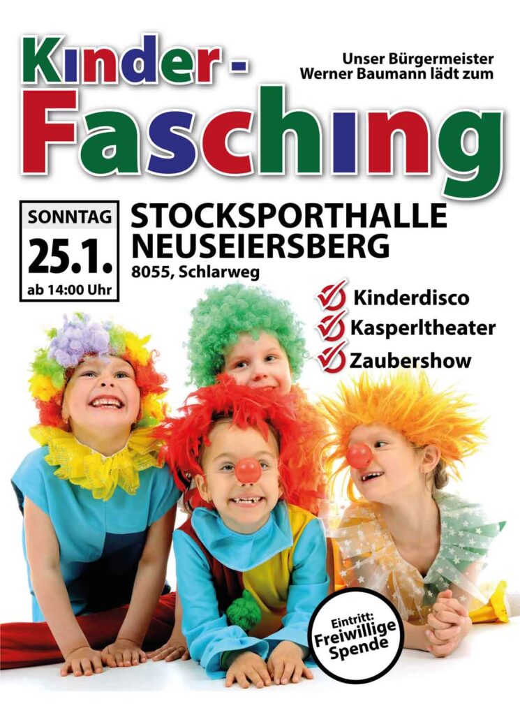 Alles Fasching – Terminübersicht 2026 Graz-Umgebung Süd