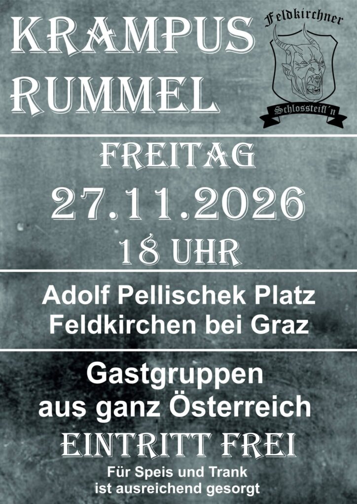 Alle Krampusläufe und Perchtenläufe 2026 in der Steiermark