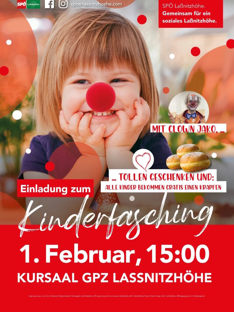 Alles Fasching – Terminübersicht 2026 Graz-Umgebung Süd