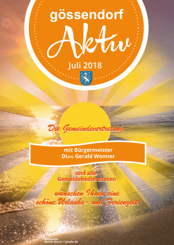 Gemeindezeitung 2018 · Juli