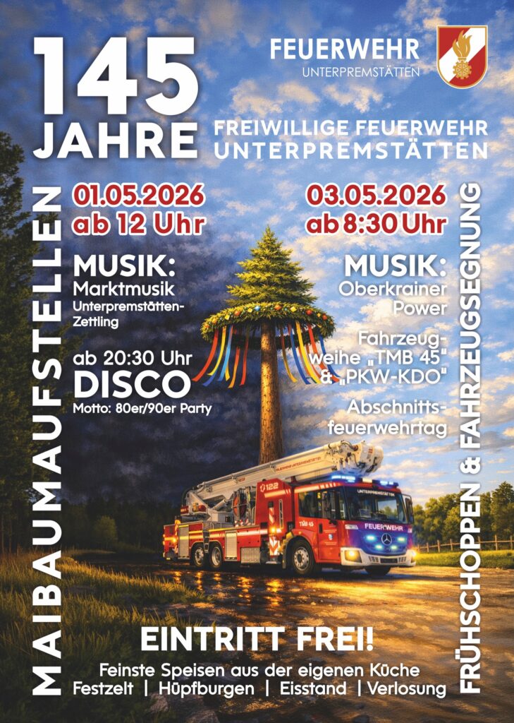 Maibaumaufstellen, Motorradweihe, Wandertage & Florianifeste – Start in den Mai in GU-Süd