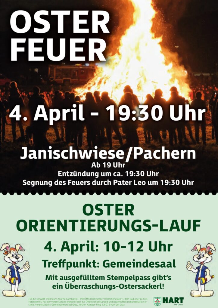 Osterfeuer 2026 in Graz-Umgebung – Von Brauchtum bis Party