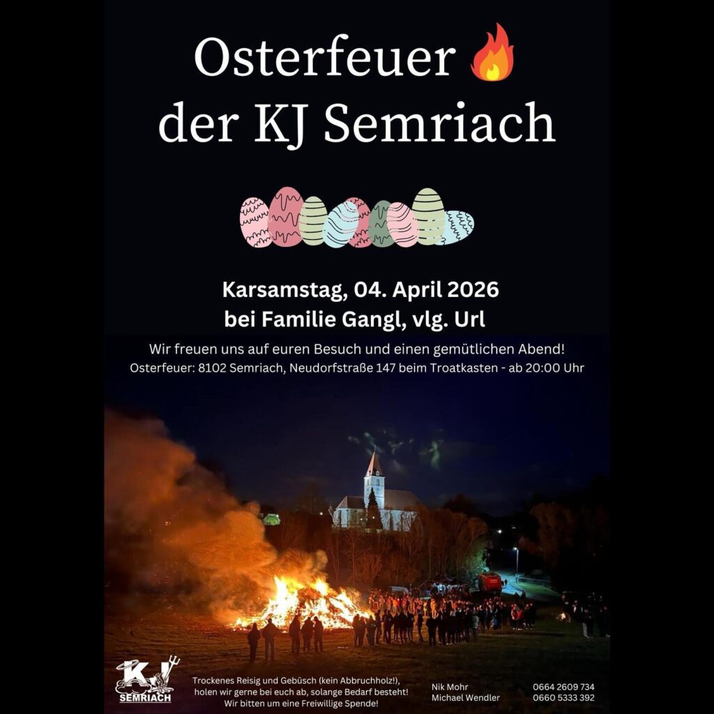 Osterfeuer 2026 in Graz-Umgebung – Von Brauchtum bis Party