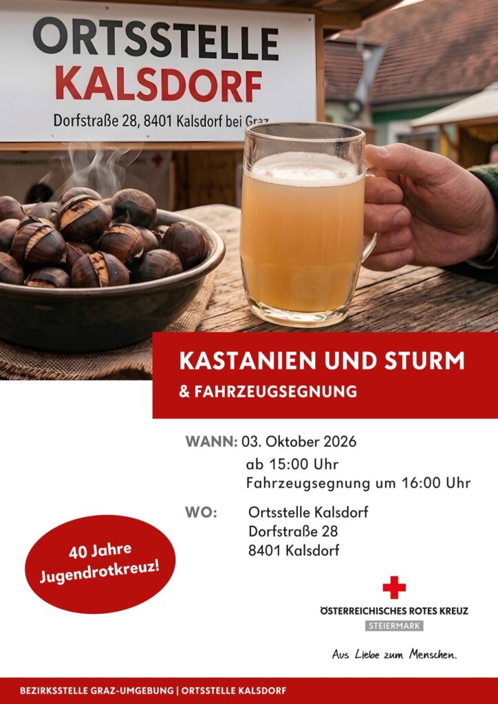 Veranstaltungen Herbstübersicht Gössendorf, Fernitz-Mellach, Hausmannstätten, Vasoldsberg, Raaba-Grambach & Hart bei Graz sowie Umgebung