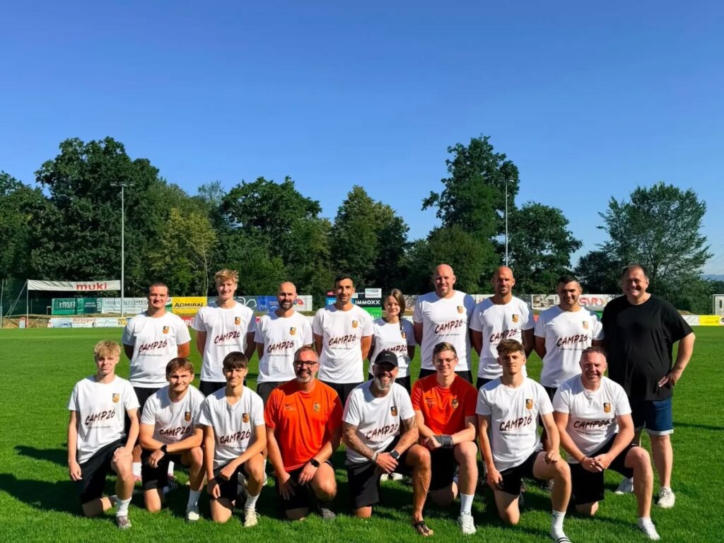 130 Nachwuchskicker: Fußball und Teamgeist beim SV Gössendorf Sommercamp
