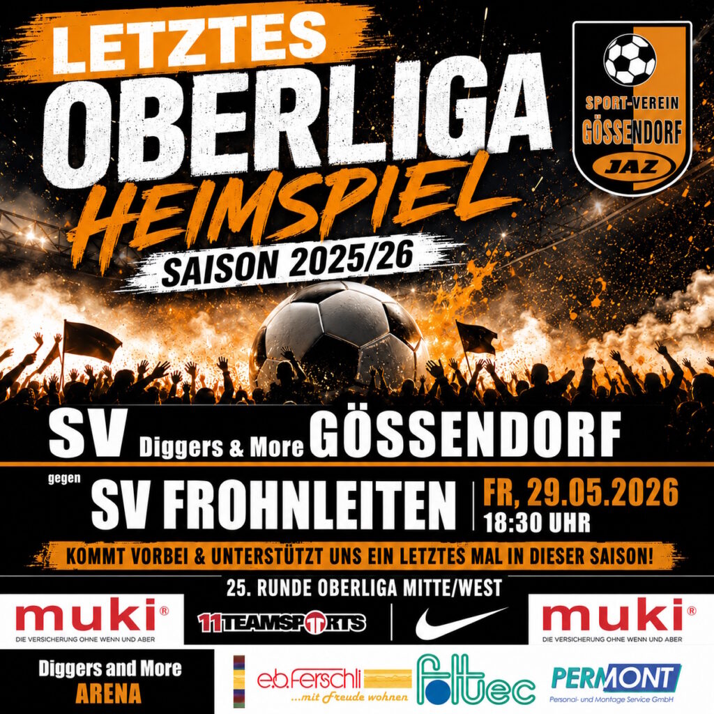 Veranstaltungsempfehlungen Gössendorf/GU-Süd Wochenende 29. bis 31. Mai 2026