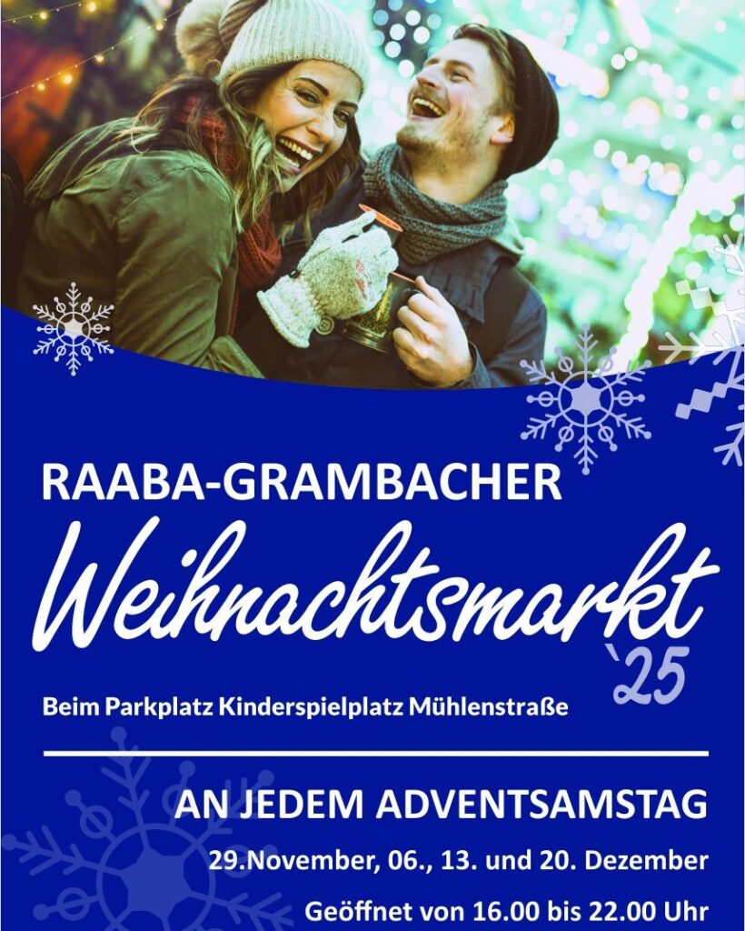 Erstes Adventwochenende: Christkindlmärkte, Konzerte, Eislaufstarts und mehr in Gössendorf, Fernitz-Mellach, Raaba, Kalsdorf und Umgebung